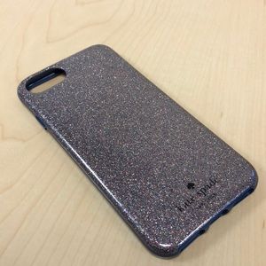 Navy KateSpade iPhone 6 Glitter Case